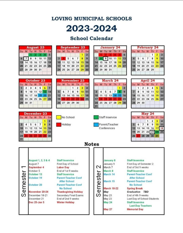 2022-2023 Calendar 